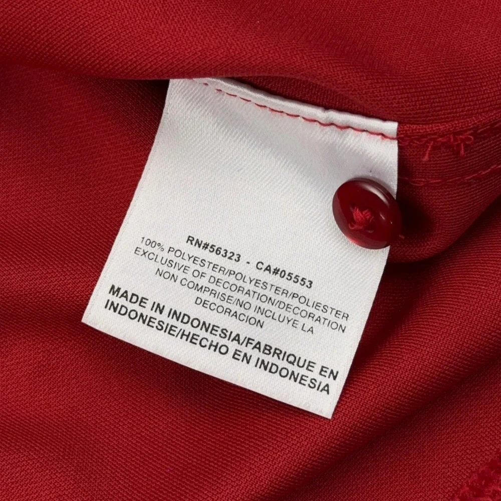 Nike‎ St. Louis Cardinals Performance Polo Shirt Men's XXL Red MLB Dri-FIT Golf